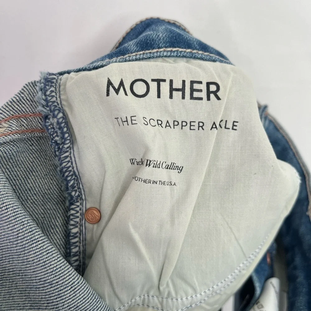 Mother Denim Scrapper Ankle Straight Leg
Jeans in Wicked Wild Calling 26 - Picture 10 of 13
